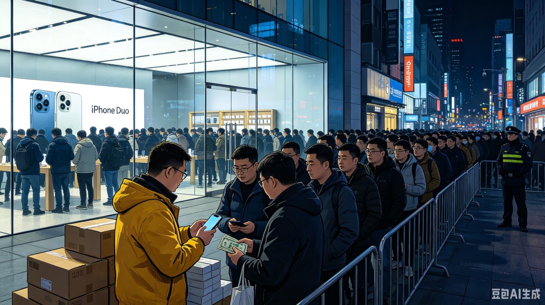 超100万人预约购买iPhone-黄牛代抢-Duo-准备百万囤货-溢价过万 (超100万人口的城市)