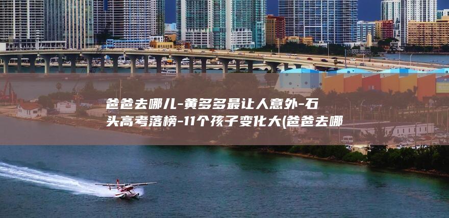爸爸去哪儿-黄多多最让人意外-石头高考落榜-11个孩子变化大 (爸爸去哪儿第四季)