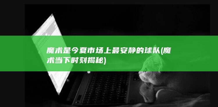 魔术是今夏市场上最安静的球队 (魔术当下时刻揭秘)