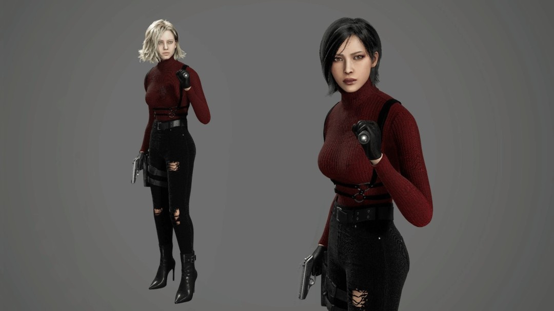 《》艾达王服装Mod 穿紧身衣显身材