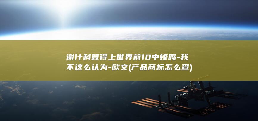 谢什科算得上世界前10中锋吗-我不这么认为-欧文 (产品商标怎么查)