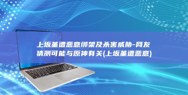 上坂堇遭恶意绑架及杀害威胁-网友猜测可能与原神有关 (上坂堇遭恶意)