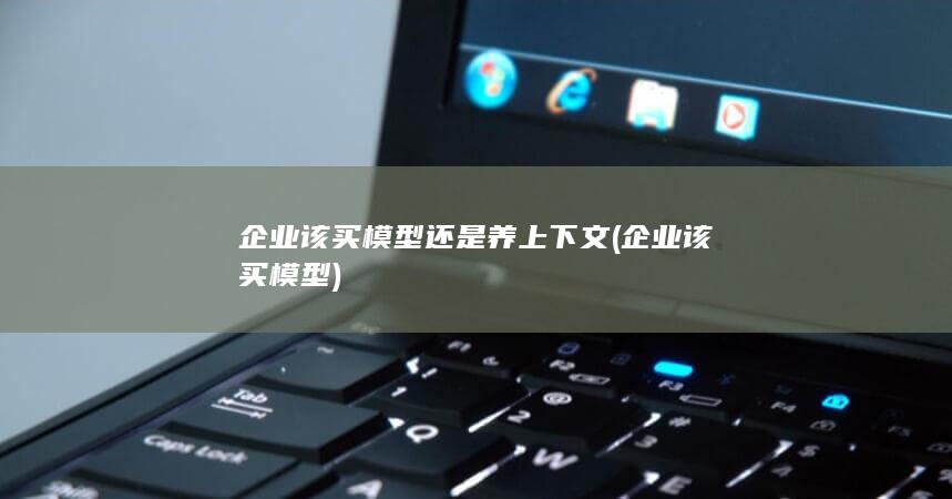 企业该买模型还是养上下文 (企业该买模型)