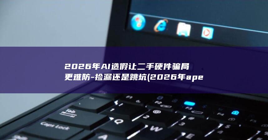 捡漏还是跳坑？2026年AI造假让二手硬件骗局更难防