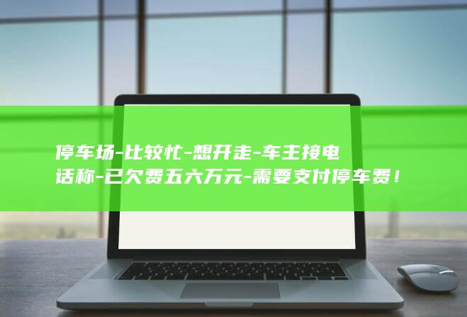 停车场-比较忙-想开走-车主接电话称-已欠费五六万元-需要支付停车费！律师解读-轿车在高铁站停了近7年 (停车场16066888)