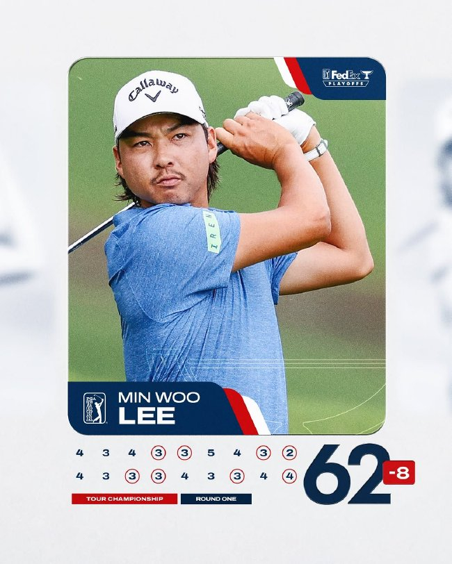 巡回锦标赛李旻宇领先首轮-舍夫勒T5麦克罗伊T20 (李锦林获得的荣誉)