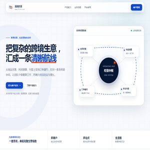 滴滴跨境｜一站式跨境电商 SaaS