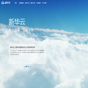 新华云-数合政通，云领未来