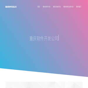 重庆软件外包公司-定制-开发