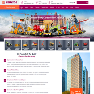 KOMATCO | Engineering Machinery Create the World KOMATCO | Engineering Machinery Create the World