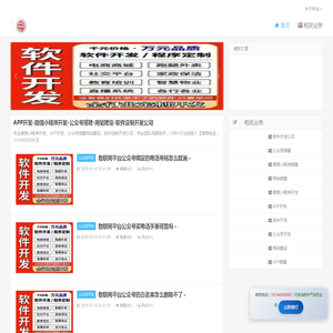 APP开发-微信小程序开发-公众号搭建-网站建设-软件定制开发公司 -