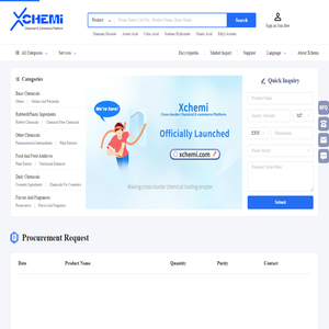 XCHEMI | Global Chemical E-Commerce Platform | Suppliers, Products & Chemical RFQ XCHEMI | Global Chemical E-Commerce Platform | Suppliers, Products & Chemical RFQ