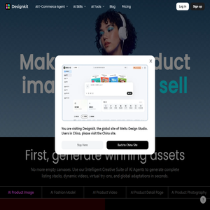 Designkit | AI Product Image & Video Generator for E-commerce