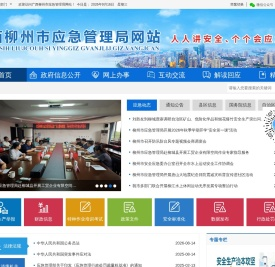 广西柳州市应急管理局网站