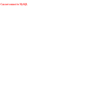Can not connect to MySQL