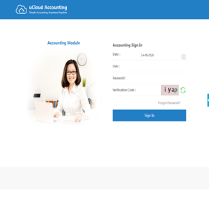 Sign in uCloud Accounting